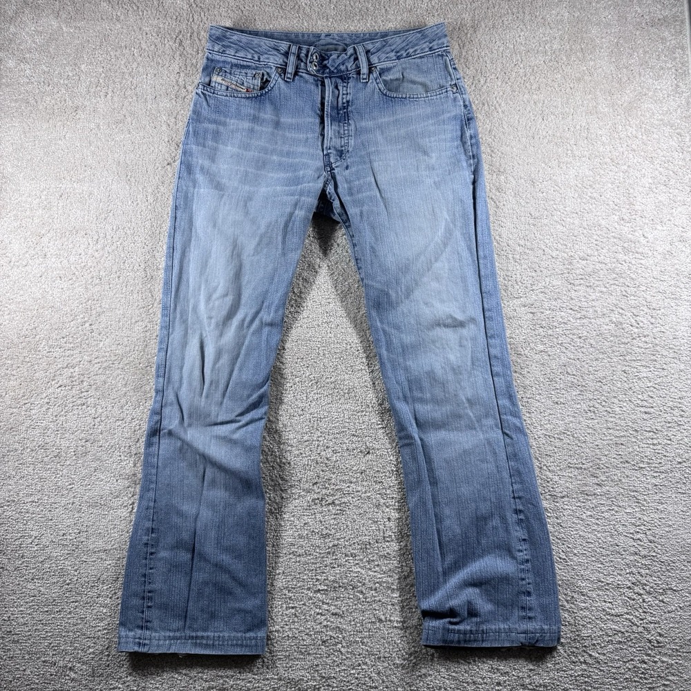 Diesel Industry Denim Jeans 31x29 Made In Italy Regulated Button Fly RR55